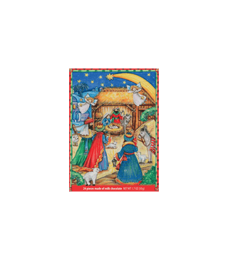 Erikas Pantry Advent Calendar Nativity Scene Red