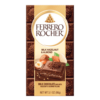 german milk chocolate with hazelnuts and almonds from ferrero rocher