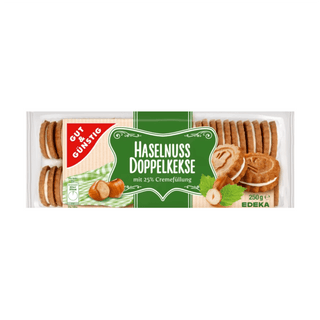 GG Hazelnut Sandwich Cookie Haselnuss Doppelkekse