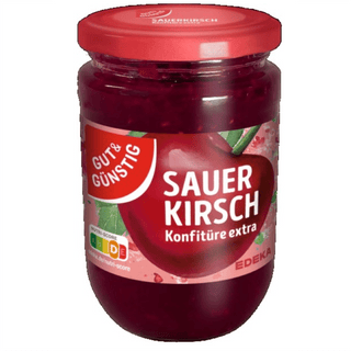 gut und günstig sour cherry jam