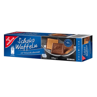 german milk chocolate wafers from gut und günstig