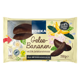 german chocolate gelee bananas