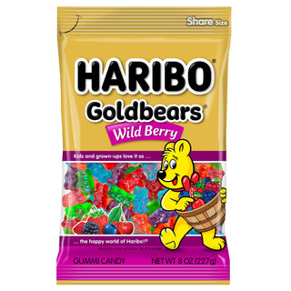 Haribo Goldbears Wild Berry Large 8oz
