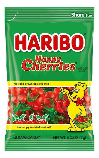 Haribo Happy Cherries Large 8oz