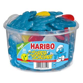 german haribo super smurfs