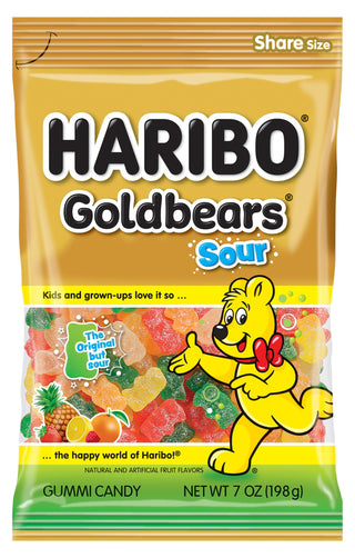 Haribo Sour Goldbears Large 7oz