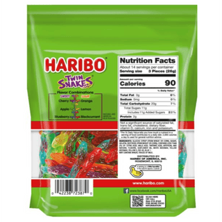Haribo Twin Snakes Extra Large 12.5oz