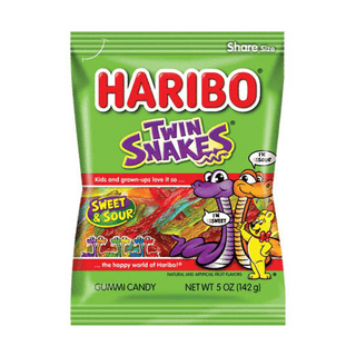 Haribo Twin Snakes Sweet & Sour