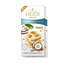 Heidi Grand'Or Golden Almond White & Coconut 100g