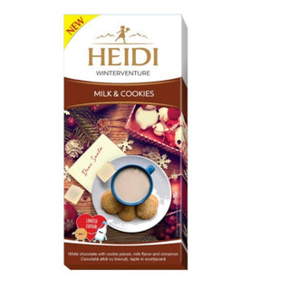Heidi Winterventure Milk & Cookies 90g