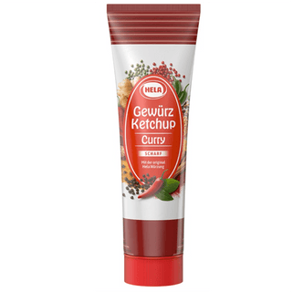 german hot curry ketchup from hela