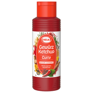 Hela Curry Gewürz Ketchup Curry Hot Leicht scharf