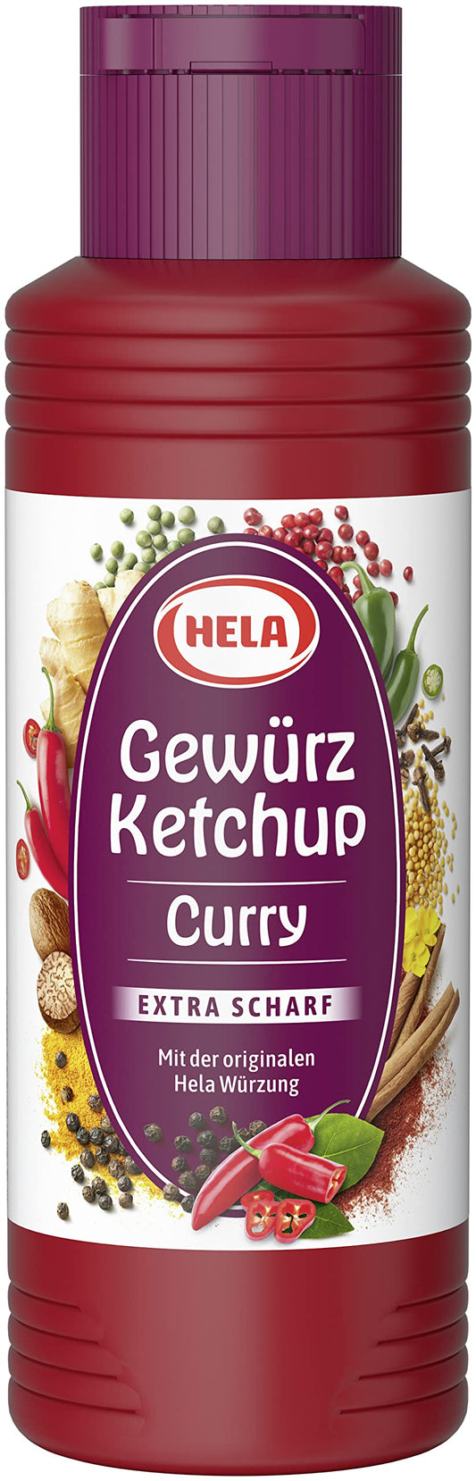 Hela Curry Gewürz Ketchup Curry Extra Hot