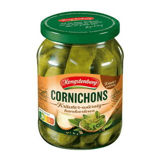 Hengstenberg Cornichons Herb Spicy