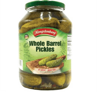 Hengstenberg Whole Barrel Pickles