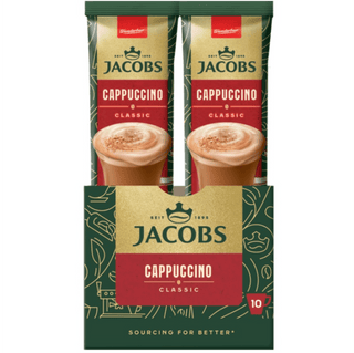 Jacobs Instant Coffee 3 in 1 Cappuccino 10-pack