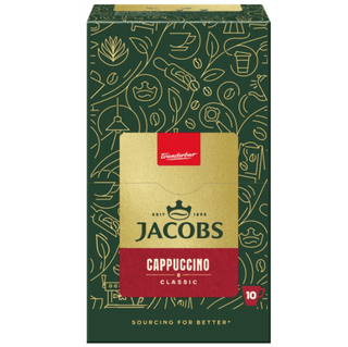 Jacobs Instant Coffee 3 in 1 Cappuccino 10-pack