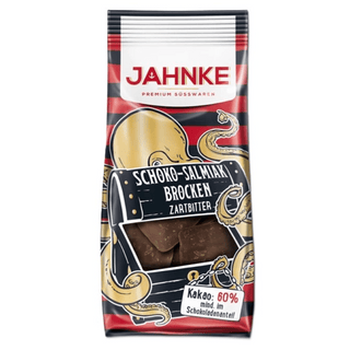 german salty licorice with chocolate from jahnke