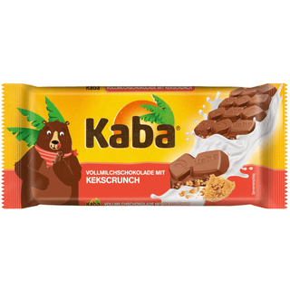 Kaba Milk Chocolate Biscuit Crunch Bar