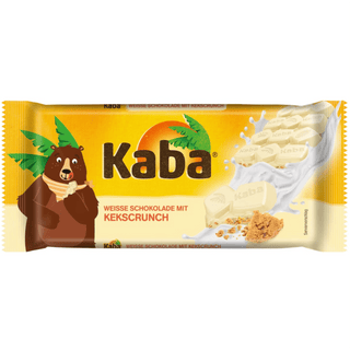 Kaba White Chocolate Biscuit Crunch Bar