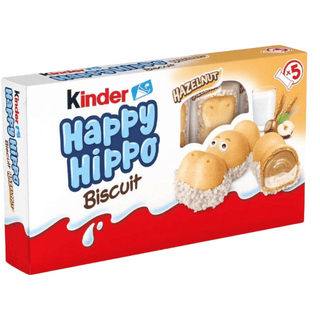 german Kinder happy hippo hazelnut