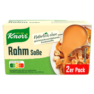 german rahmsoße from knorr