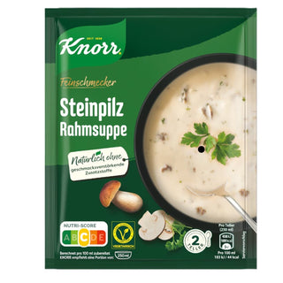 Knorr Feinschmecker Boletus Soup Steinpilz Rahmsuppe