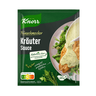 Knorr Feinschmecker Herb Sauce Kräuter Soße
