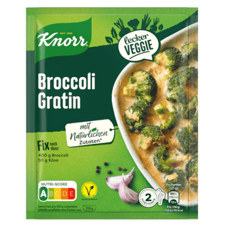 german Broccoli gratin from knorr