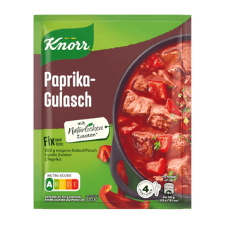 German paprika goulash from knorr