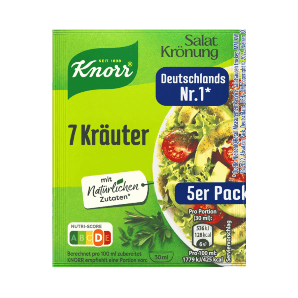 knörr zelte Knorr Salatkrönung 7 Kräuter 5 Pack – One Stop German Shop