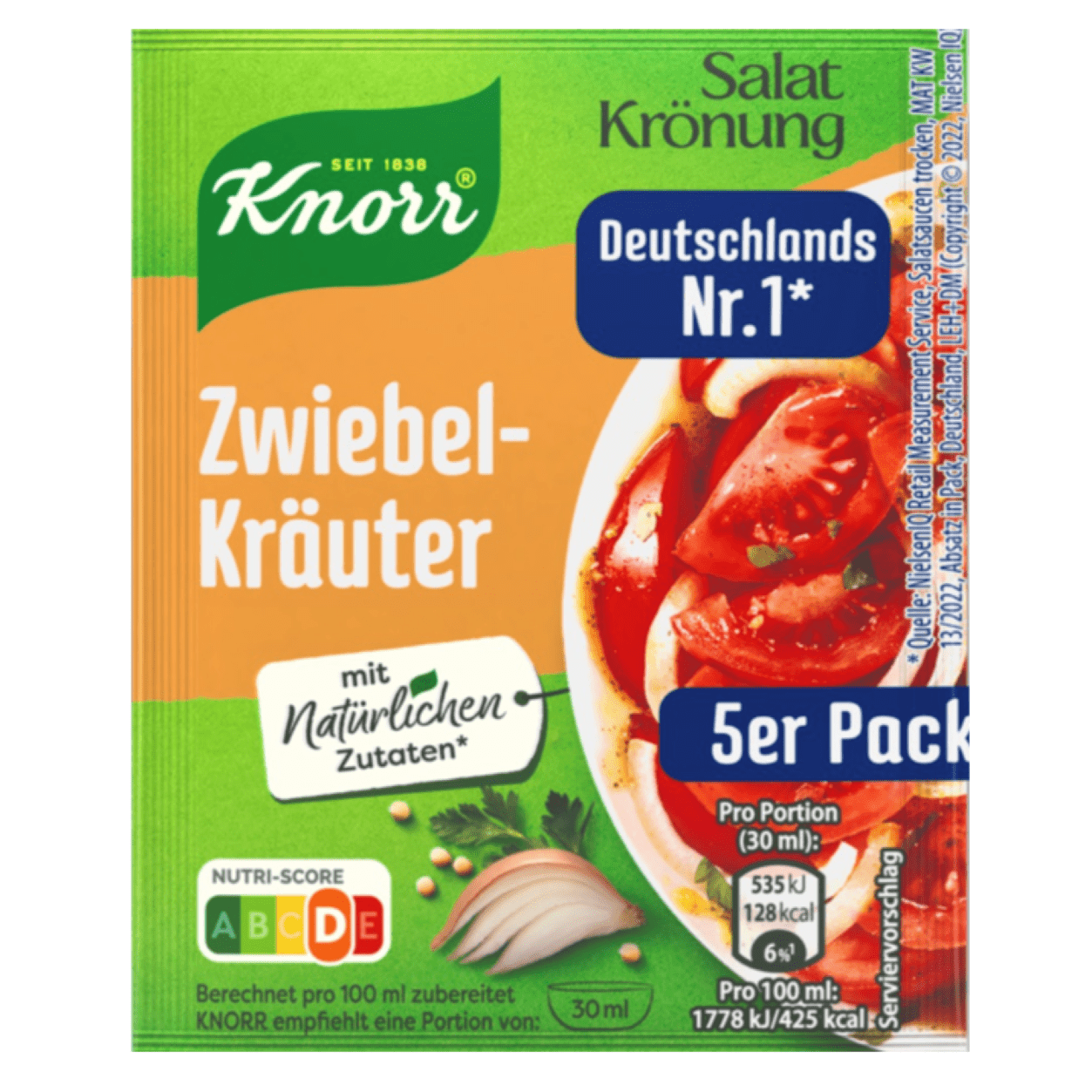 zelte knörr Knorr - Salad Dressing - Zwiebel-Krauter - Onion HERB