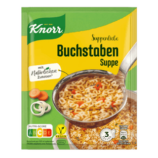 Knorr Suppenliebe Alphabet Soup