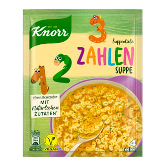 german zahlen suppe from knorr