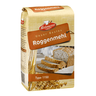 Küchenmeister Rye Flour Type 1150 Roggenmehl Type 1150