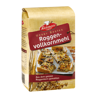 Küchenmeister Wholemeal Rye Flour Roggenvollkornmehl