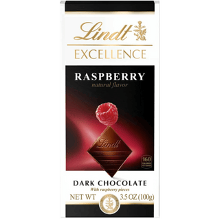 Lindt Excellence Dark Raspberry chocolate bar.