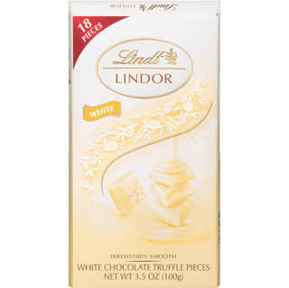 Lindt Lindor White Chocolate truffles.