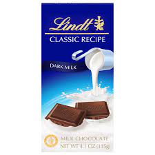 Lindt Classic Recipes Dark Milk Chocolate Bar