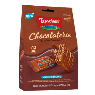 Loacker Chocolaterie Milk Chocolate (114g)