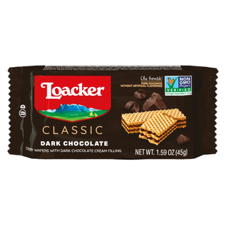 Loacker Classic Dark Chocolate Wafer (45g)