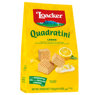 Loacker Quadratini Lemon (125g)
