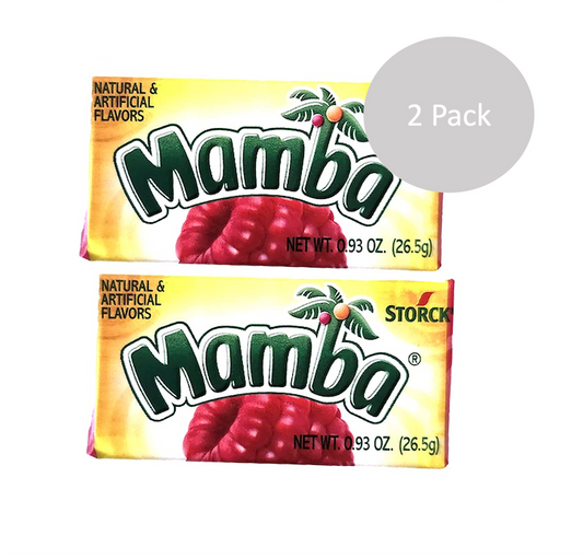 Mamba Fruit Chews Changemaker Raspberry (Pack of 2)