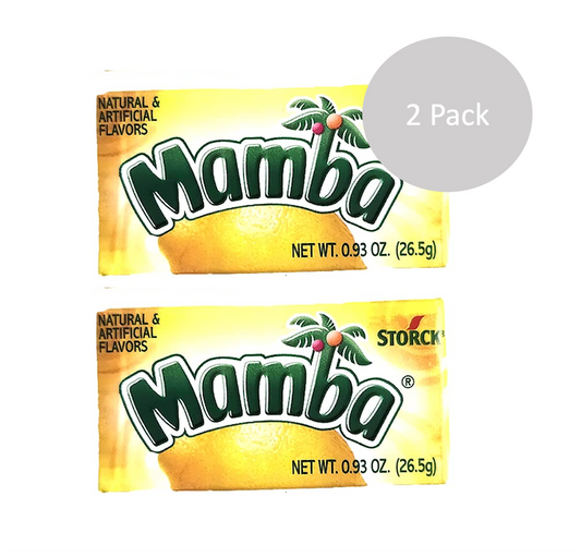 Mamba Fruit Chews Changemaker Lemon (Pack of 2)