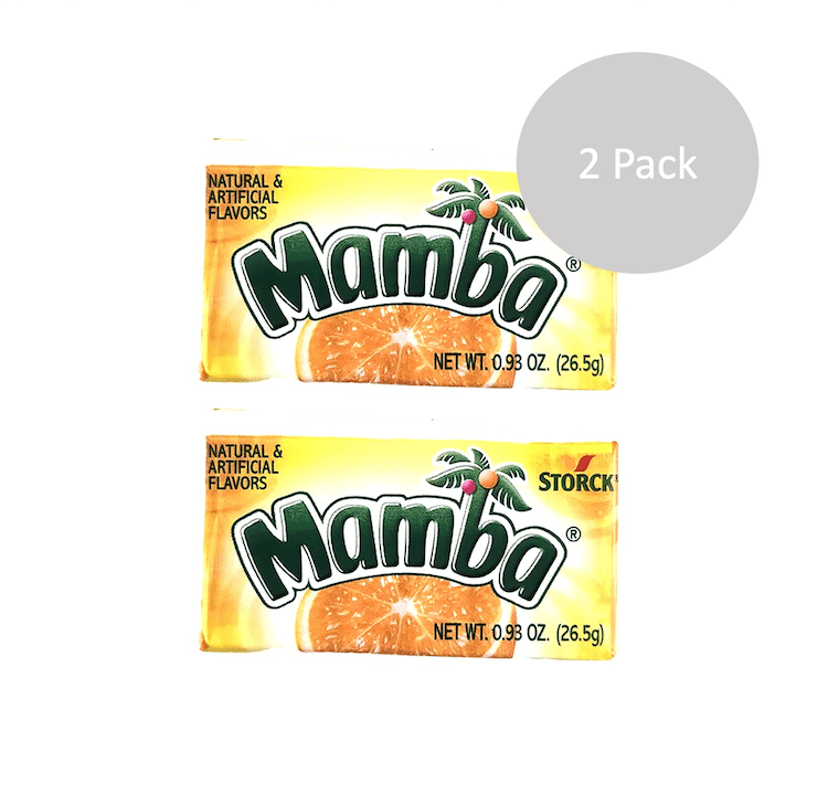 Mamba Fruit Chews Changemaker Orange (Pack of 2) – One Stop German Shop