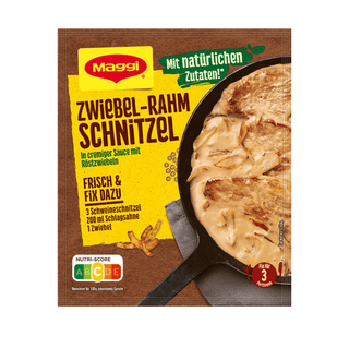 german maggi onion cream schnitzel