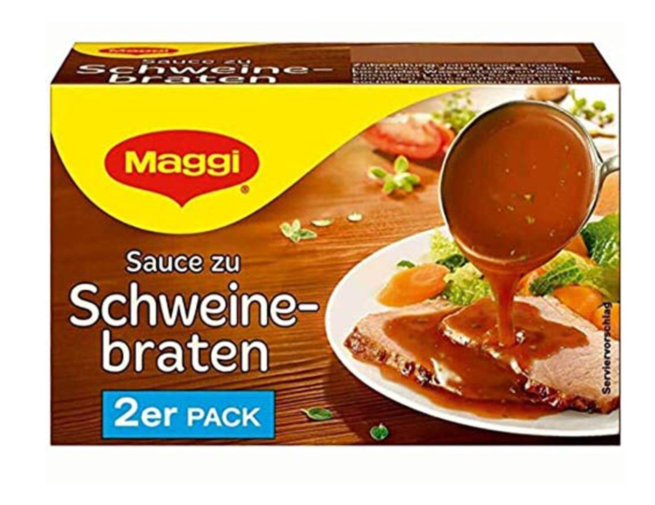 schweinebraten aufbewahren Maggi Soße zu Schweinebraten 2-Pack – One Stop German Shop