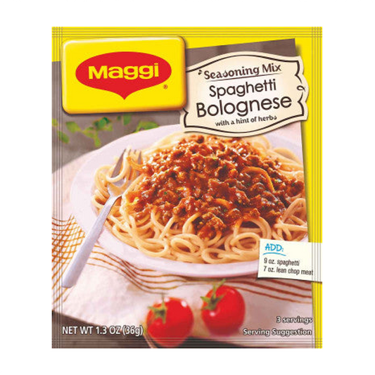 German sauce mix for spaghetti bolognese from Maggi