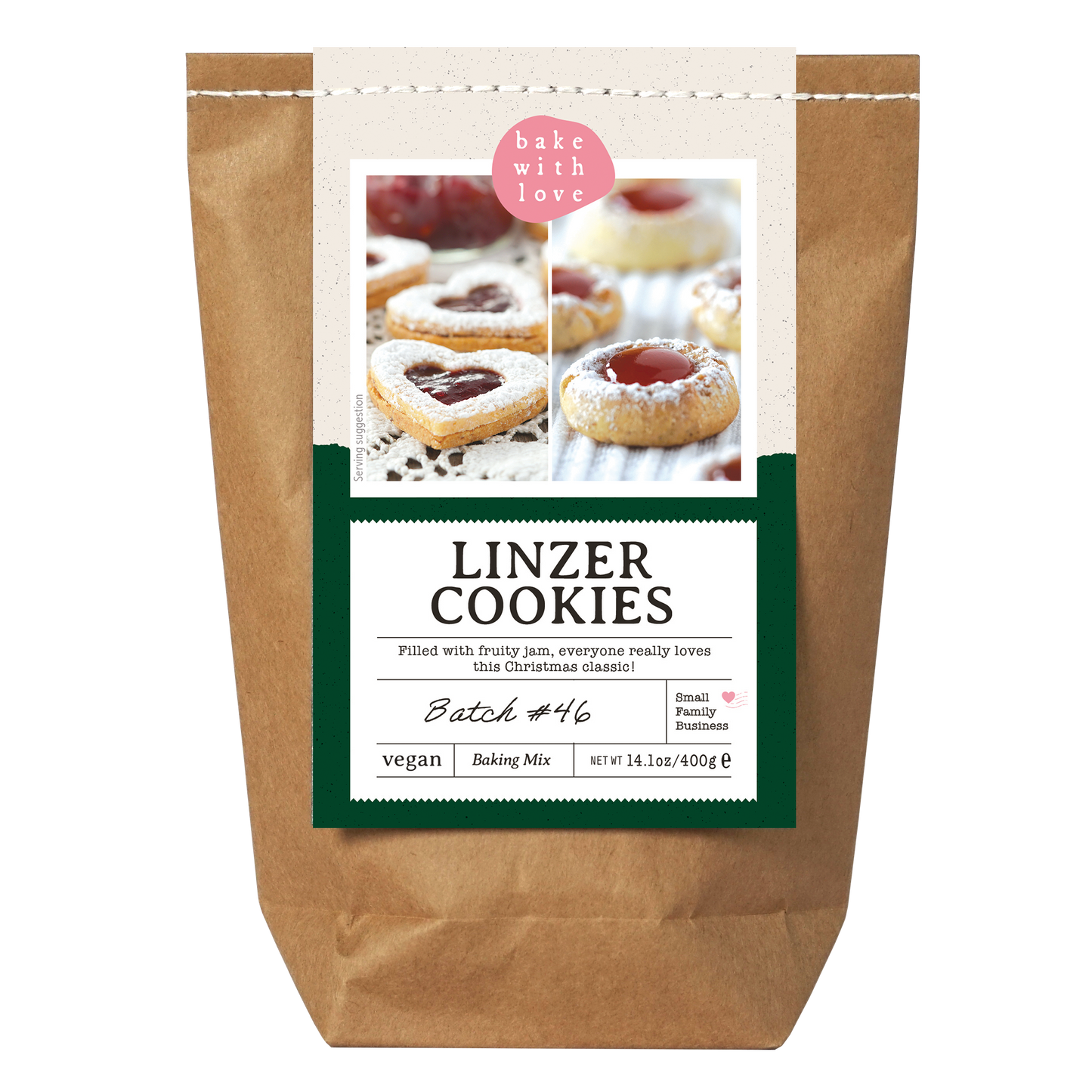 Linzer Cookies (Spitzbuben) Baking Mix