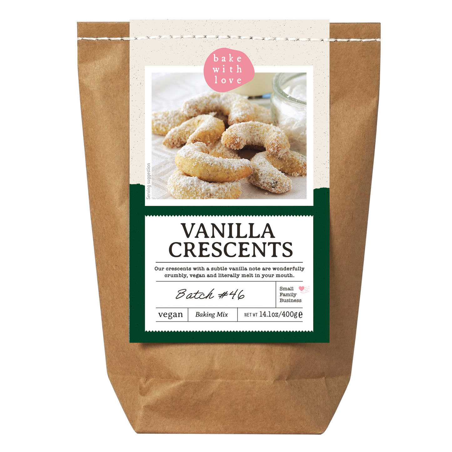 Vanilla Crescent (Vanillekipferl) Baking Mix